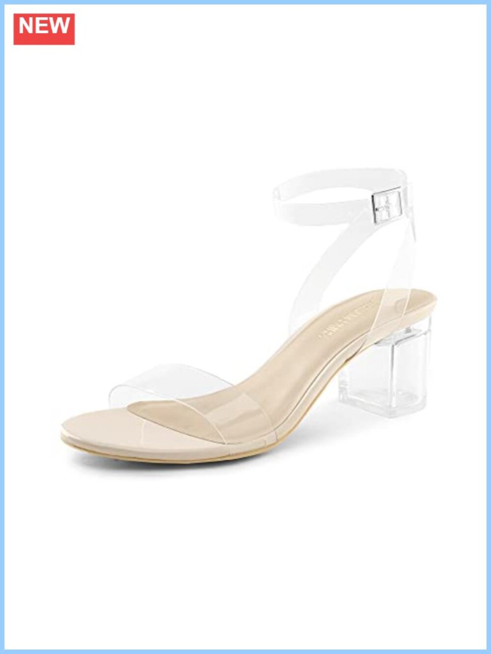 Women's Chunky Block Heel Ankle Strap Sandals Dressy Comfort